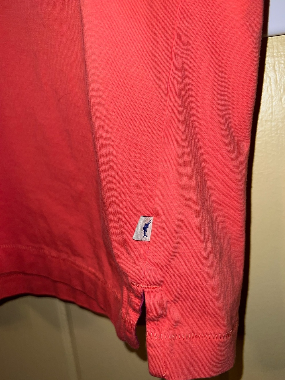 Tommy Bahama Coral Short Sleeve Polo Coastal Casual Pocket Shirt Size S - Picture 8 of 9